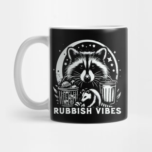 Rubbish Vibes Possum Raccoon Mug